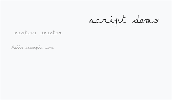 MATILDAS GRADE_script-demo Business Card