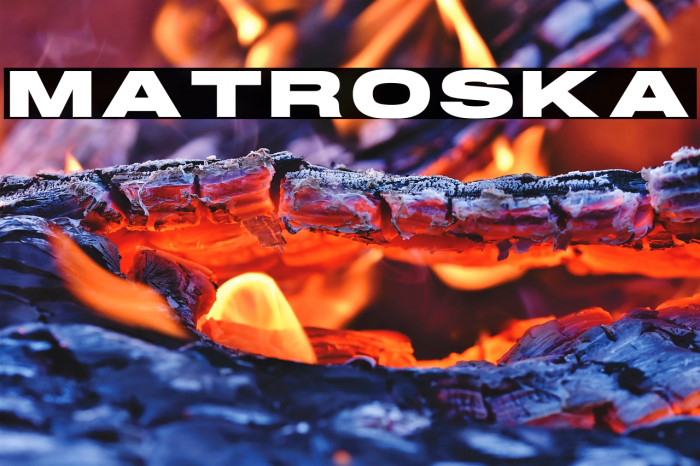 MATROSKA Font examples