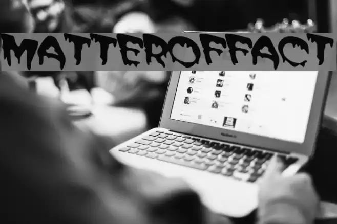 MATTEROFFACT Fonte examples
