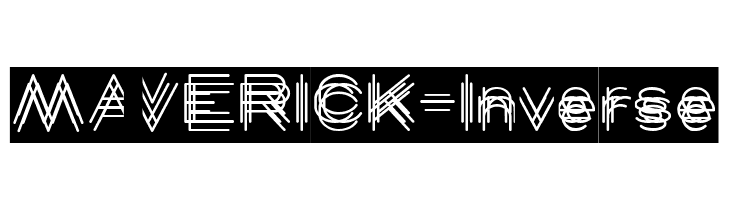 MAVERICK-Inverse  Descarca Fonturi Gratis