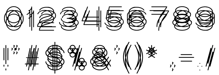 MAVERICK-Light Font OTHER CHARS