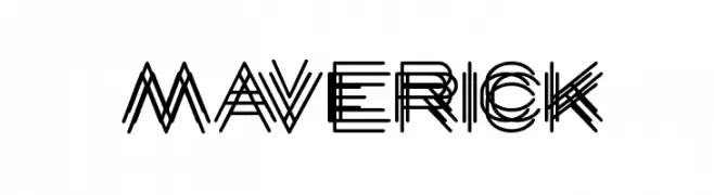 MAVERICK  Fuentes Gratis Descargar