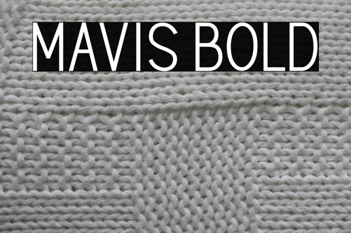 MAVIS Bold Example 1