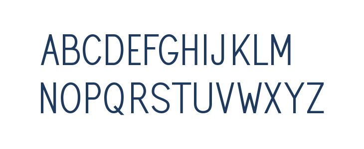 MAVIS Bold Lowercase