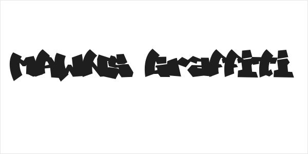 MAWNS Graffiti Logo