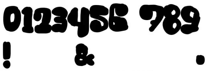 MAWNS rock Font OTHER CHARS