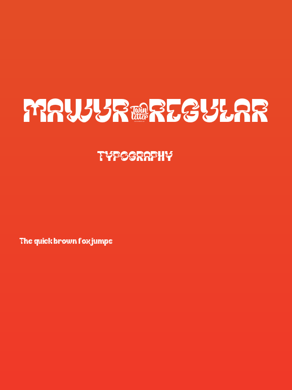 MAWUR-Regular Poster