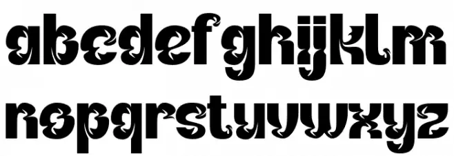 MAWUR-Regular Font Litere mici