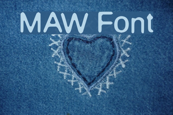 MAW Font examples