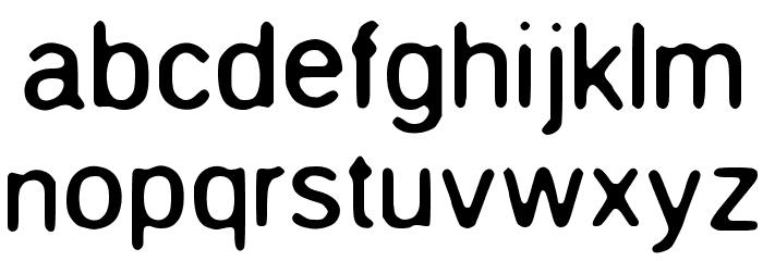 MAW Font LOWERCASE