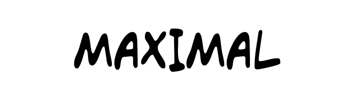 MAXIMAL  नि: शुल्क फ़ॉन्ट्स डाउनलोड