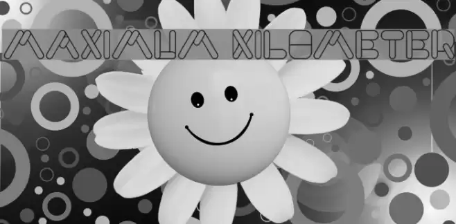 MAXIMUM KILOMETER Font examples