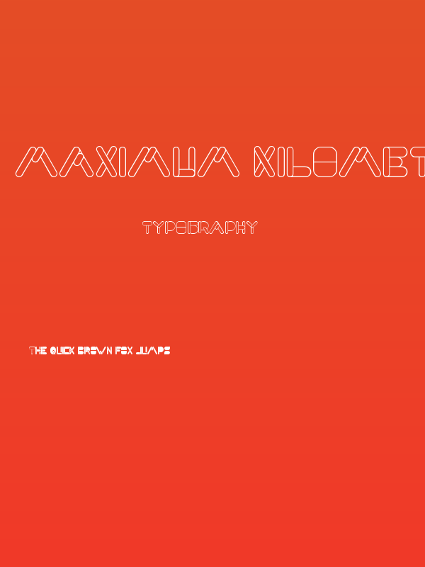 MAXIMUM KILOMETER Poster