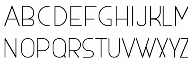 MAXWELL LIGHT Schriftart Groß