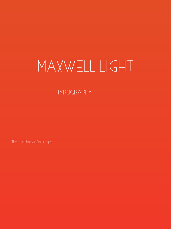 MAXWELL LIGHT Poster