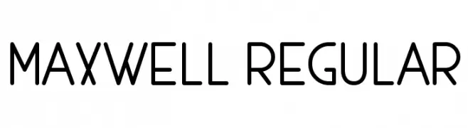 MAXWELL REGULAR  नि: शुल्क फ़ॉन्ट्स डाउनलोड