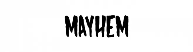 MAYHEM  لخطوط تنزيل