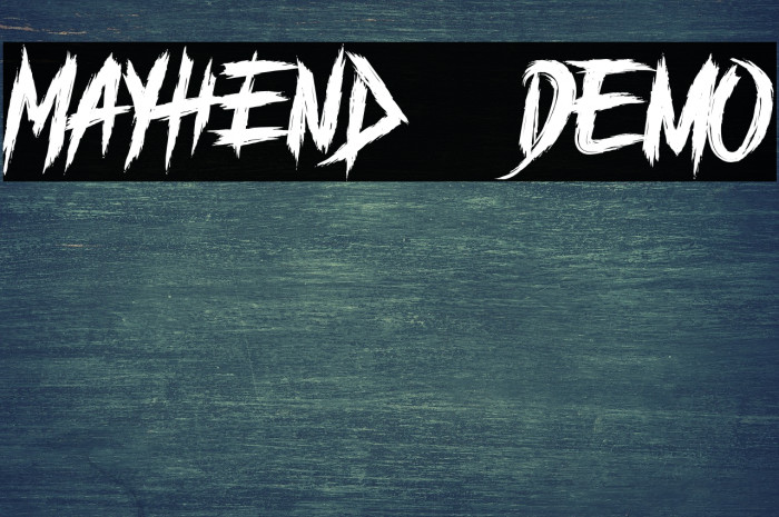 MAYHEND - demo Example 1