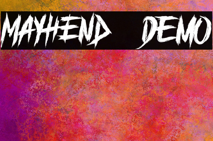 MAYHEND - demo Example 3