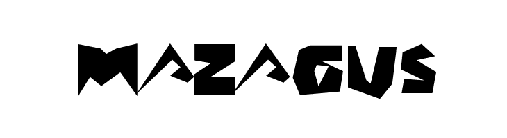 MAZAGUS  Fuentes Gratis Descargar