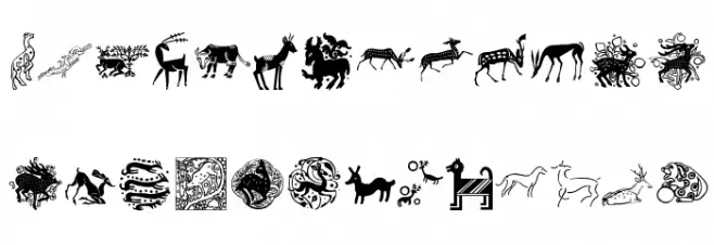 MAnimalsK 字体 大写