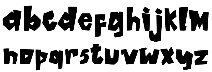 MAtRixOiD Font LOWERCASE