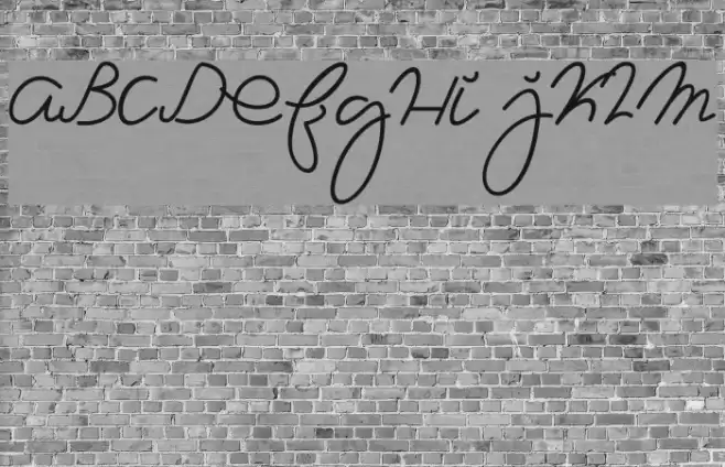 Ma Fille Font examples