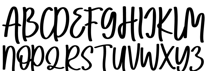 Ma Lorena FREE Font OTHER CHARS