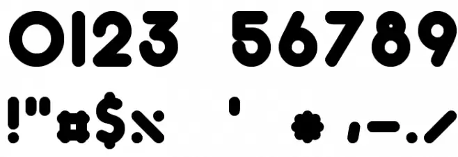 Maagkramp Font OTHER CHARS