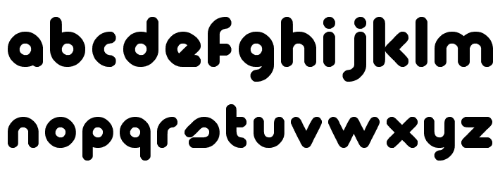 Maagkramp Font LOWERCASE