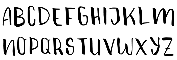 Maame Regular Font UPPERCASE