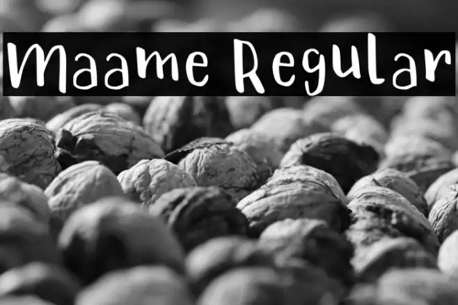 Maame Regular Example 2