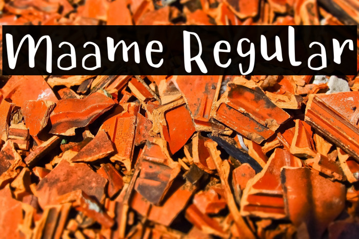 Maame Regular Example 3