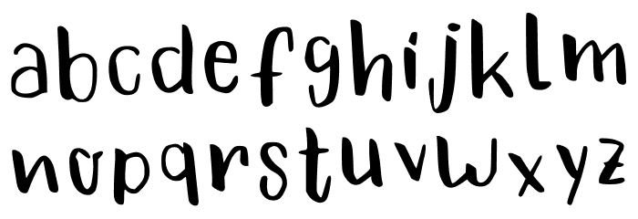 Maame Regular Font LOWERCASE