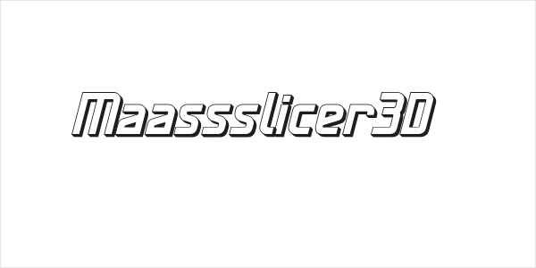 Maassslicer3D Logo