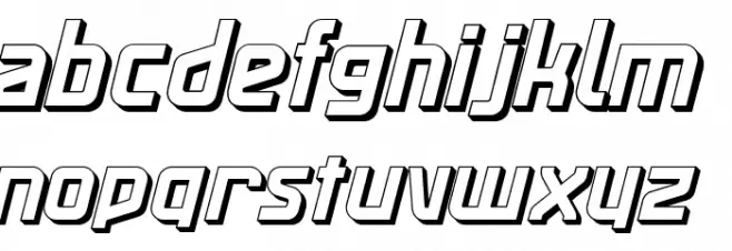 Maassslicer3D 字体 小写