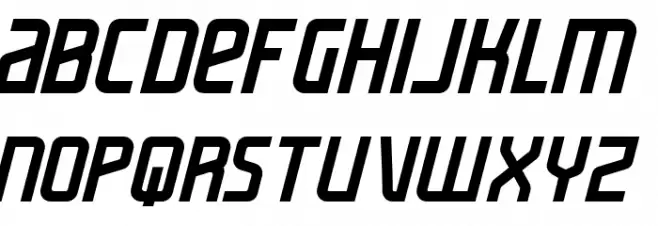 MaassslicerItalic Fonte MAIÚSCULAS