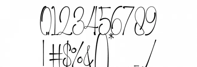 Maastricht フォント その他の文字