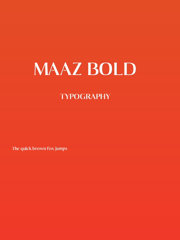 Maaz Bold   Poster