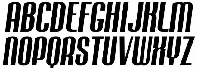 Mabella Italic フォント 大文字