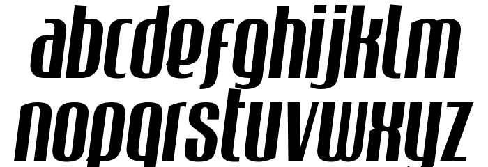 Mabella Italic Font LOWERCASE