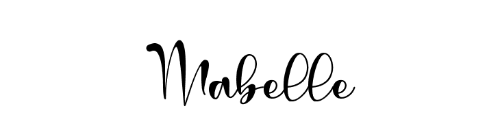 Mabelle  font caratteri gratis
