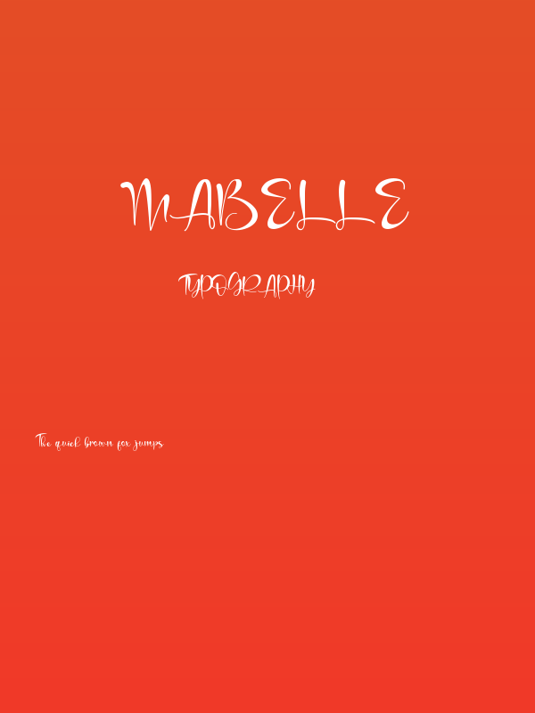 Mabelle Poster
