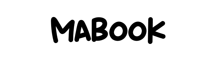 Mabook  Fuentes Gratis Descargar