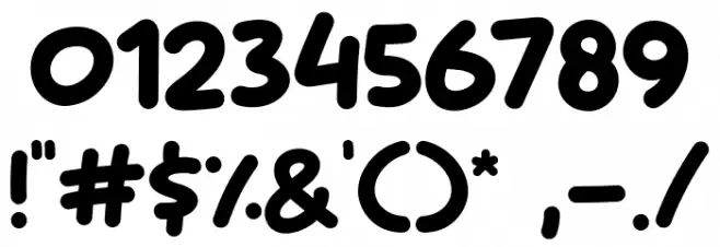 Mabook Font OTHER CHARS