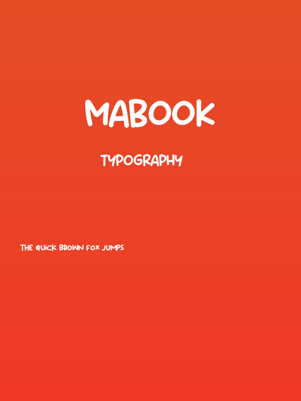 Mabook Poster