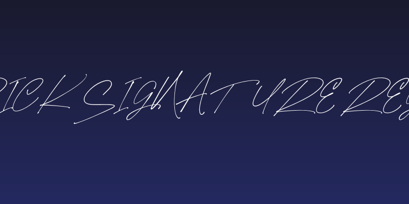 Mabrick Signature Regular Social Header