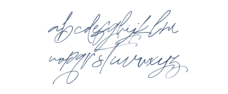 Mabrick Signature Regular Lowercase
