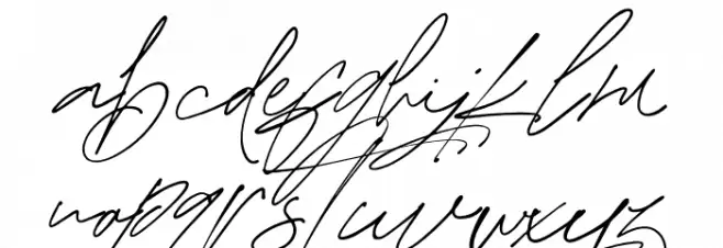 Mabrick Signature Regular Fuentes MINÚSCULAS