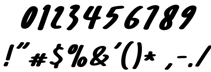 Mabsout Font OTHER CHARS